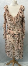 Lucy’s Boutique Floral Dress Size 8 Knee Length Long Sleeve