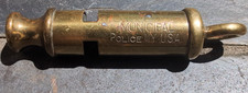 Antique Municipal Police New