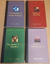 BOOKS - The Agatha Christie Collection - 4 x Hardback Books - (Bundle #6)