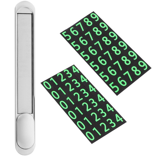 Car parking card temporary - car,