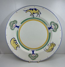 Susie Cooper “Quadrupeds “ Nursery Plate Rare and Fabulous c.1928