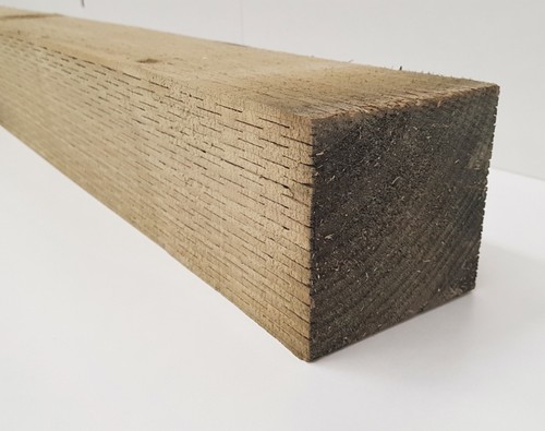 Treated timber sawn post - timber,