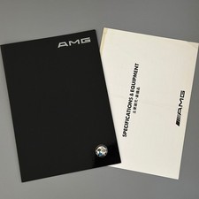 Rare Pre-Merger Mercedes AMG Japan Sales Brochure Prospekt W201 W124 Hammer
