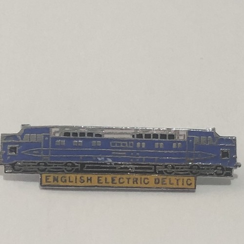 Enamel railway engine badge - engine,