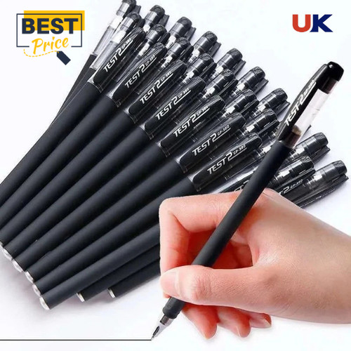Pack black gel pens 0 - black, 0.5mm