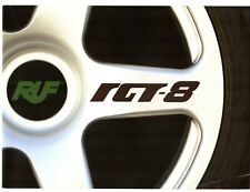 RUF RGT-8 2010-11 German & Export Markets Preview Foldout Brochure Porsche 911