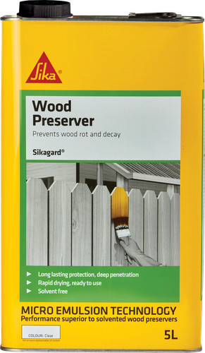 Sikagard wood preserver clear - sikagard,