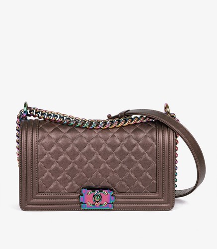 Chanel iridescent quilted - chanel,