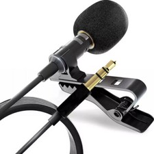 Clip lapel microphone - on,