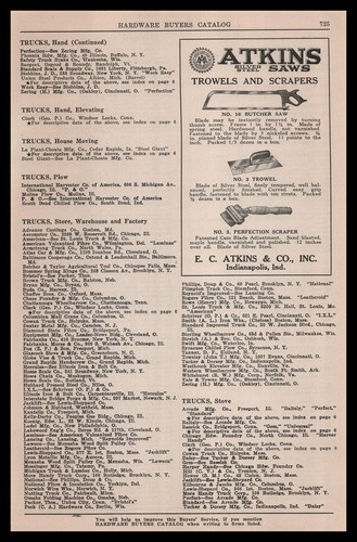 1924 atkins steel saws - steel,