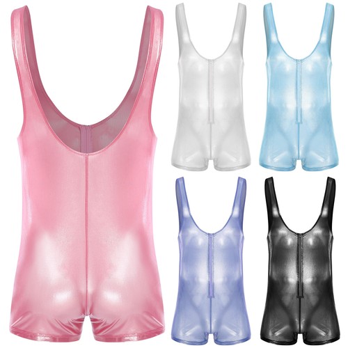 Men lingerie shiny sheer - shiny,