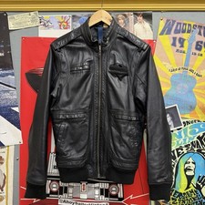 MEN’S BLACK GENUINE LEATHER