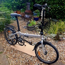 DAHON MARINER D8 FOLDING BIKE NEW UNUSED LTD EDT SILVER  QUALITY+ STUNNING BIKE 