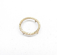 9ct Gold 1/10th Krugerrand Coin Mount Bezel Yellow Gold with gift box