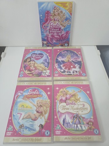 Barbie classic movies dvd - x,