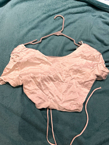 Zara white solid - solid, blouse