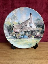 The Hamilton Collection Plate 1990 The Periwinkle Tea Rooms By Marty Bell