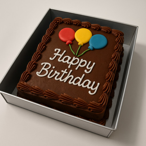 Tier rectangle cake - rectangle, 6”