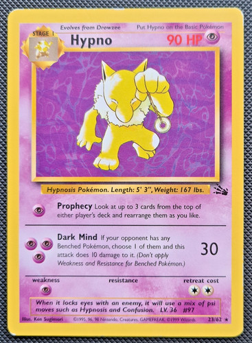 Pokemon fossil set non holo - non,