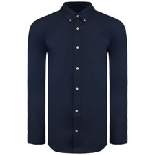 Ben Sherman Mens Navy Oxford