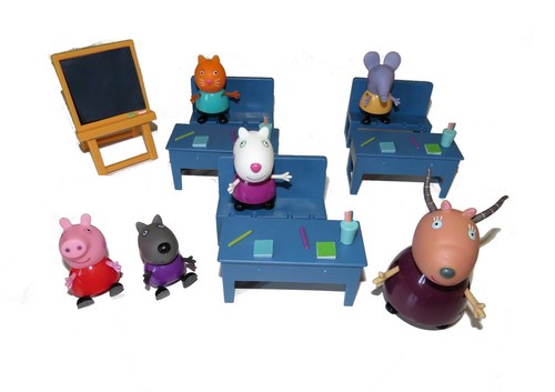 Peppa pig classroom desk - pig,