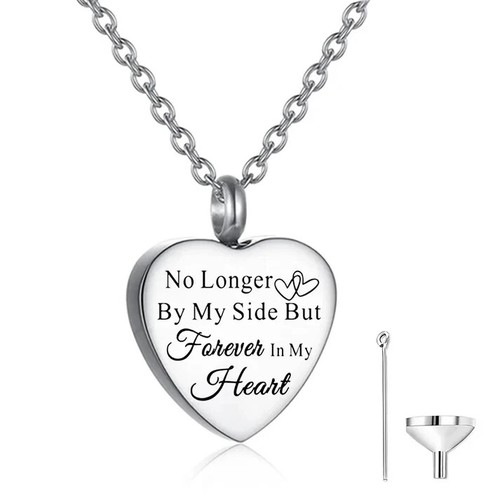 Memorial ashes necklace - ashes,