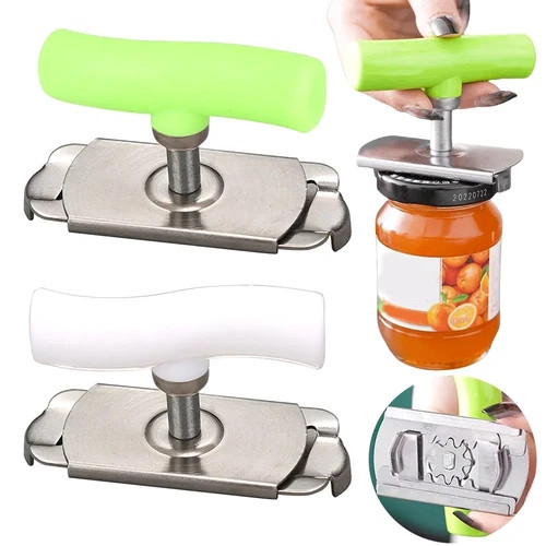 Stainless steel jar opener - stainless,