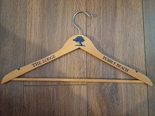 The Lodge Pebble Beach Hanger Clothes Golf Wooden Momento Unique