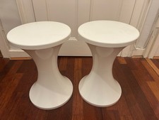2 x Tam Tam Retro stool White