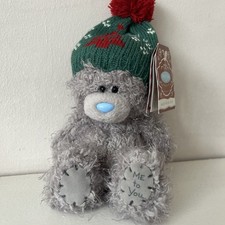 Tatty Teddy Bear Christmas Bobble Hat Me To You 20cm WT