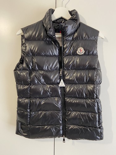 Moncler ghany down gilet - moncler, black