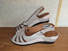 Pavers ladies beige leather - beige,