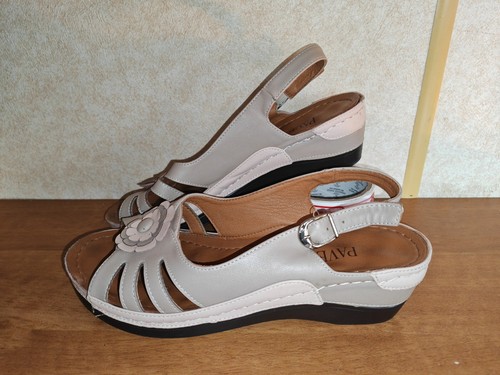 Pavers ladies beige leather - ladies,