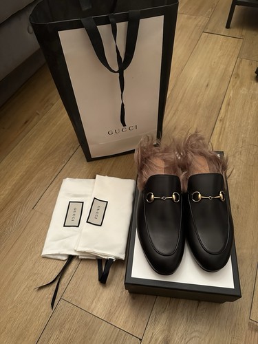 New gucci princetown black - gucci,