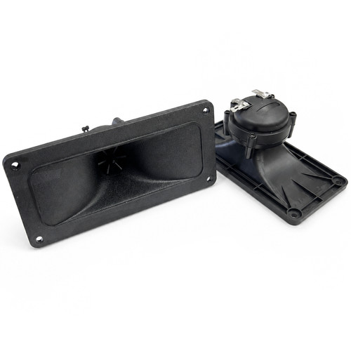 Pair piezo horn tweeter - of,