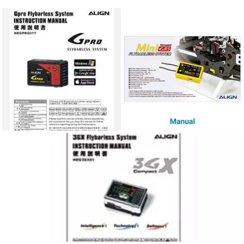 Align flybarless systems 3gx - flybarless,