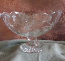 Vtg Stuart Crystal Cascade