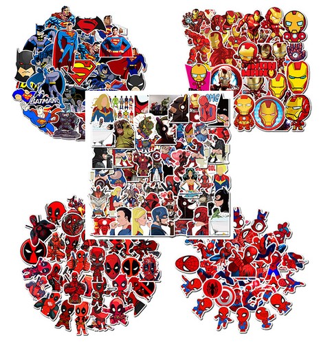 Marvel new pcs stickers - marvel, 50
