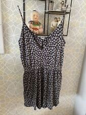 H&M Playsuit Navy Blue Size 10