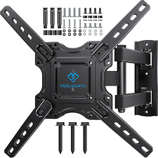 PERLESMITH TV Wall Bracket for Most 26-60 Inch Plasma & Curved TV up to 35Kg, Un