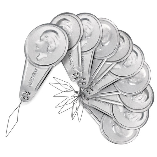 Needle threader hand - needle, threader,