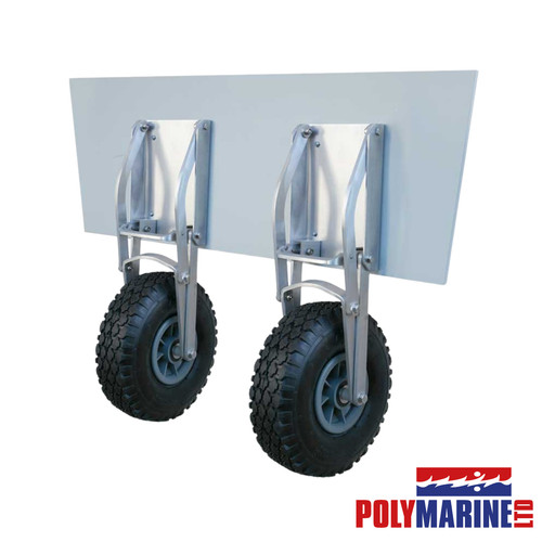 Auto locking dinghy launching - auto,