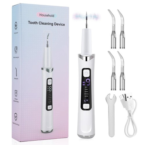 Ultrasonic tooth cleaner - tooth,