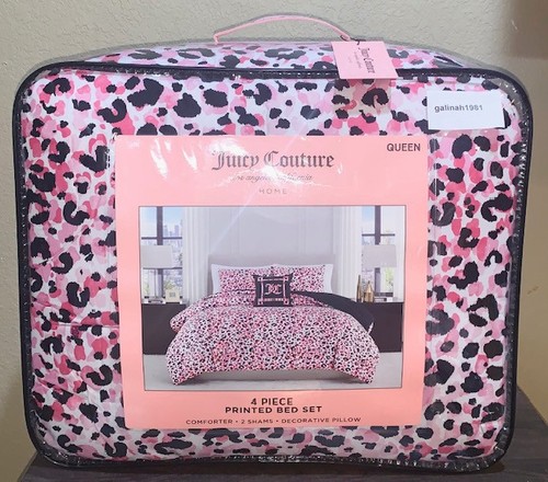 Juicy couture pink black white - juicy, pink/black/white