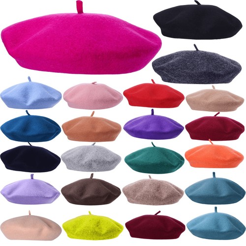 Women plain beret winter - women,
