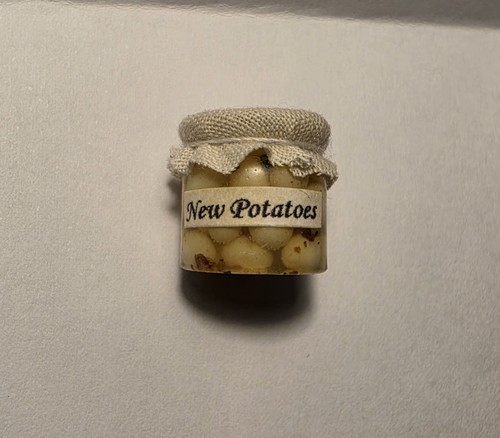 Miniature food jar - jar, new
