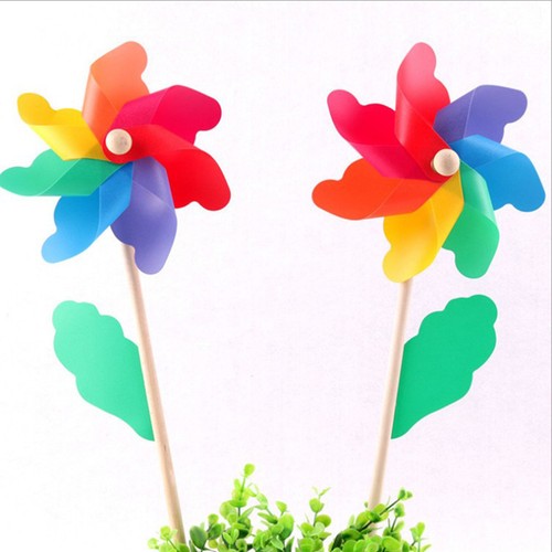 Colorful diy windmill toy - colorful,