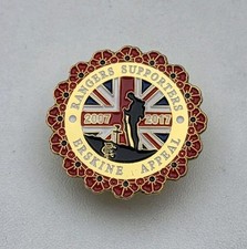 RARE GLASGOW RANGERS 2017 ERSKINE PIN BADGE