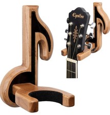 Musical Note Wooden Guitar Stand