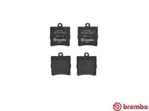 Brake pads 072 brembo - brake,